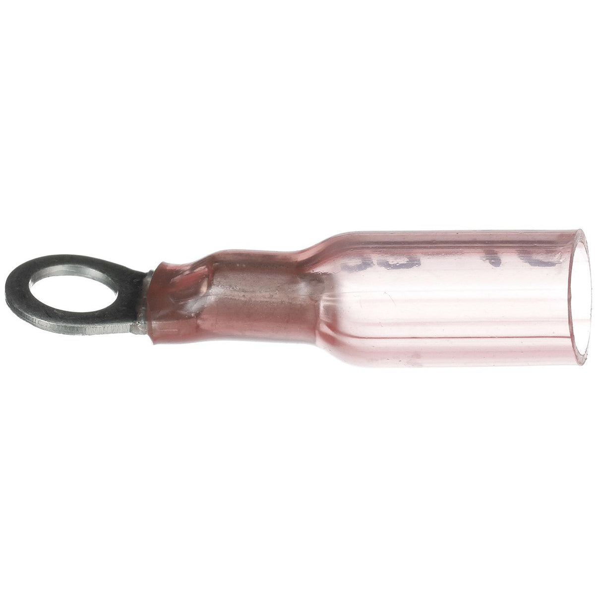 Seachoice Marine Grade Heat-Shrinkable Ring Terminal, Fits #10 Stud, 22-18 Wire Range, Red, Pack of 25