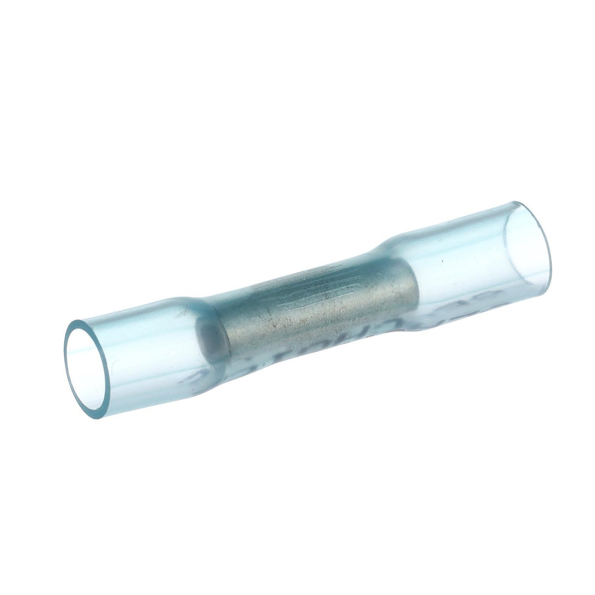 Seachoice Heat Shrink Butt Connector Wire, Solderless, Fits 16-14 Wire Range, Blue, Pack of 25