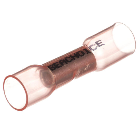 Seachoice Heat Shrink Butt Connector Wire, Solderless, Fits 8 Gauge Wire, Red, Pack of 25