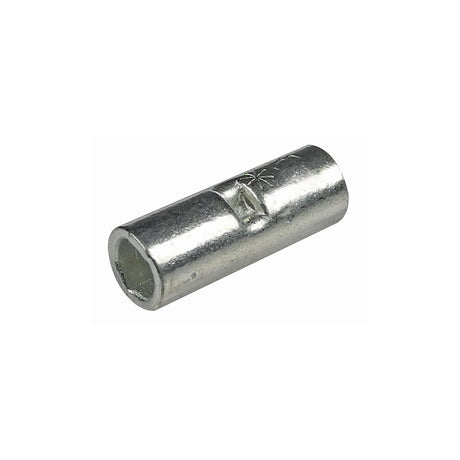 Seachoice Brazed Non-Insulated Butt Splice, Marine Grade, Reliable Solder-Free Wire Connection, Pack of 25