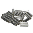 Seachoice Brazed Non-Insulated Butt Splice, Marine Grade, Reliable Solder-Free Wire Connection, Pack of 25