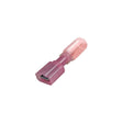 Seachoice 60273 3-to-1 Heat Shrink Insulated Quick Disconnect, 22-18 Ga., 0.187" Female, Red, 25-Pack