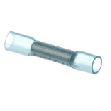 Seachoice Marine Grade Heat Shrink Butt Connector, Fits 16-14 Wire Range, Blue, Pack of 100