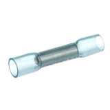 Seachoice Marine Grade Heat Shrink Butt Connector, Fits 16-14 Wire Range, Blue, Pack of 100