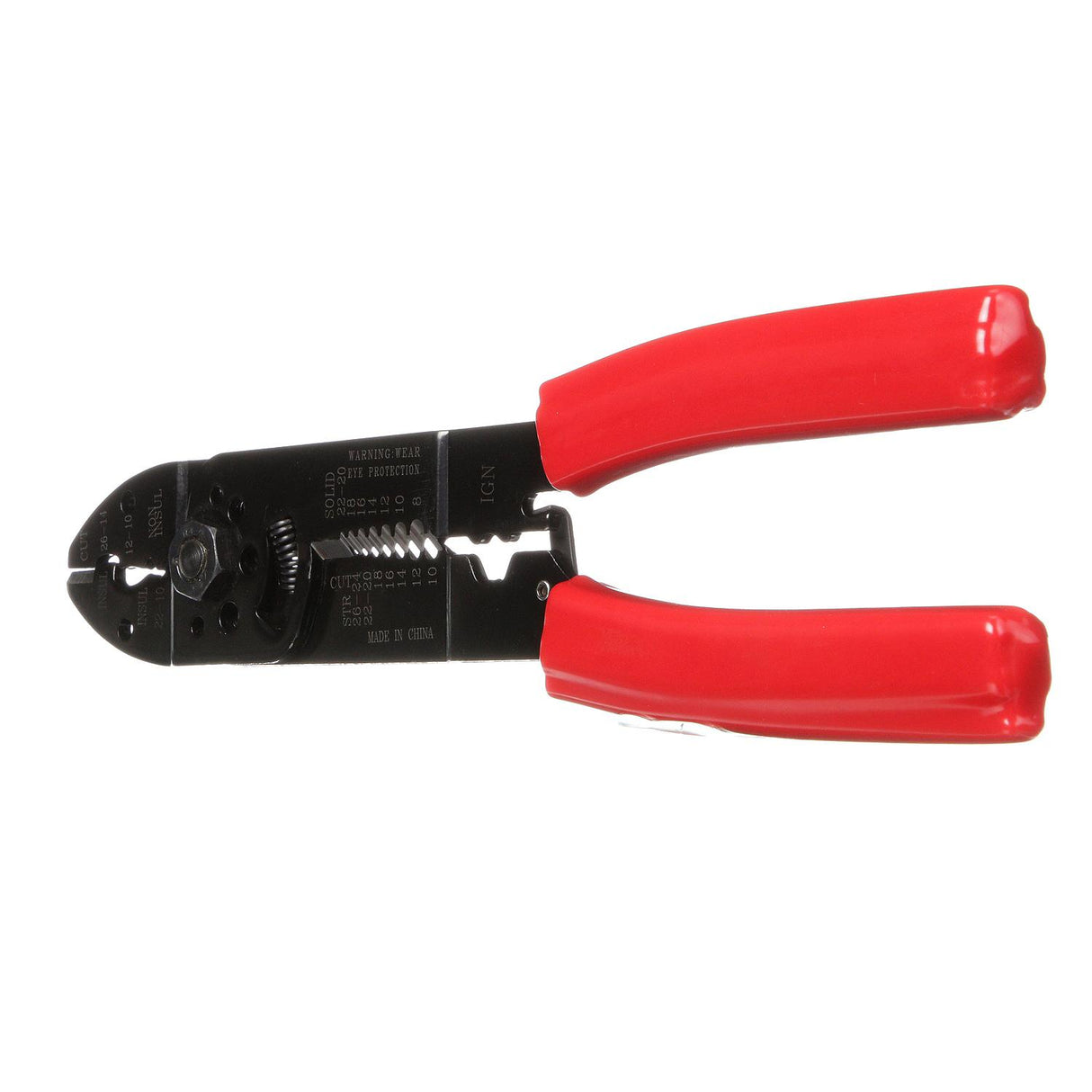 Seachoice Multi-Purpose Crimp Tool, Wire Cutter with Comfort Grips