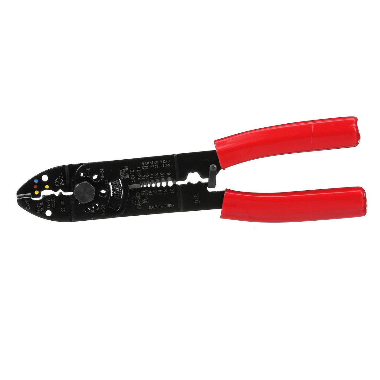Seachoice Multi-Purpose Crimp Tool, Wire Cutter with Comfort Grips