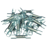 Seachoice Heat Shrink Butt Connector, Marine Grade Heat-Shrinkable Butt Splices, Blue, Pack of 500, 16-14 Wire Range