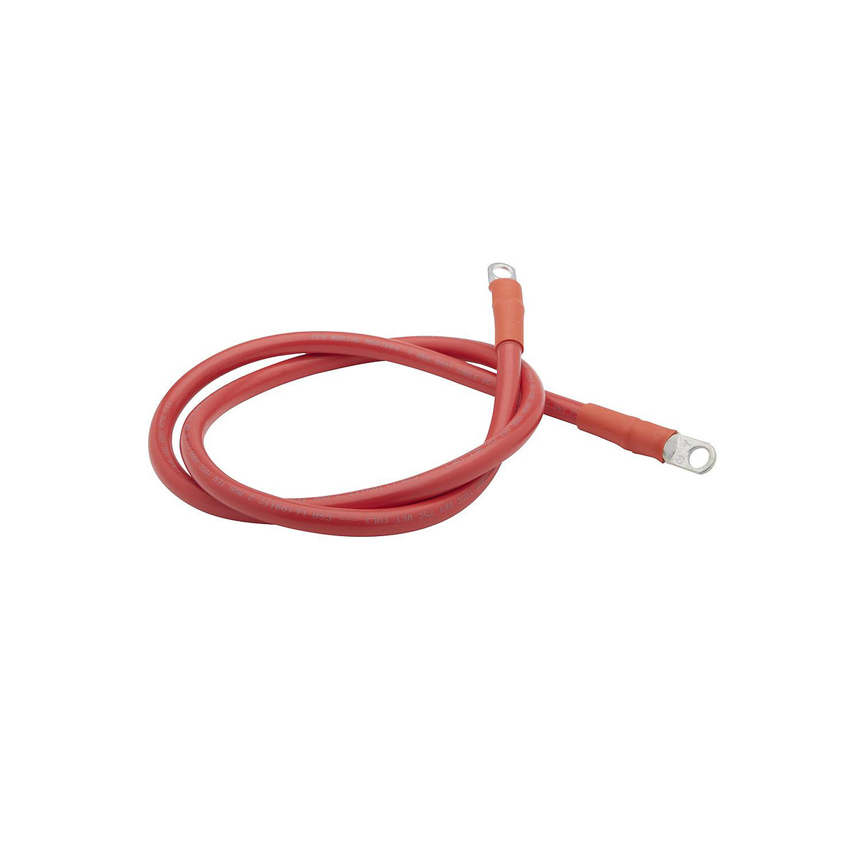 Seachoice 63013 2 AWG Marine Grade Cable, Red, 4 Ft.