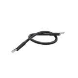 Seachoice 63021 4 AWG Marine Grade Cable, Black, 2 Ft.