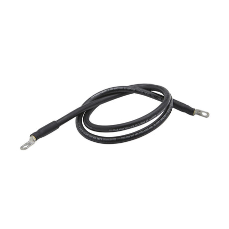 Seachoice 63024 4 AWG Marine Grade Cable, Black, 6 Ft.