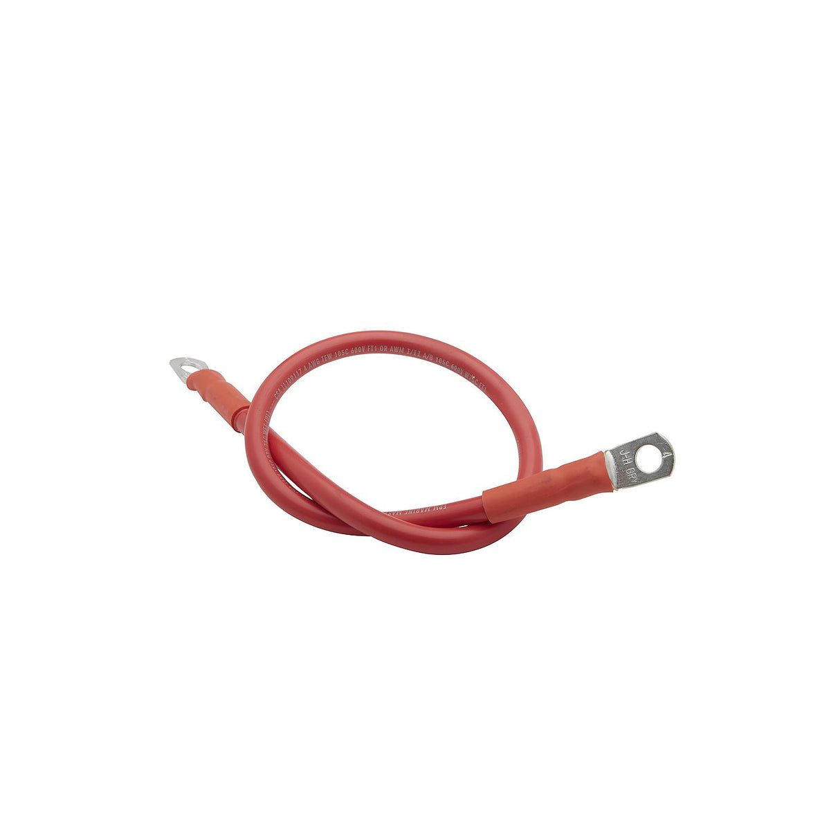 Seachoice 63031 4 AWG Marine Grade Cable, Red, 2 Ft.
