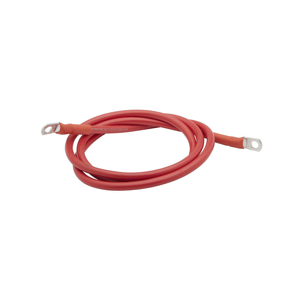 Seachoice 63034 4 AWG Marine Grade Cable, Red, 6 Ft.