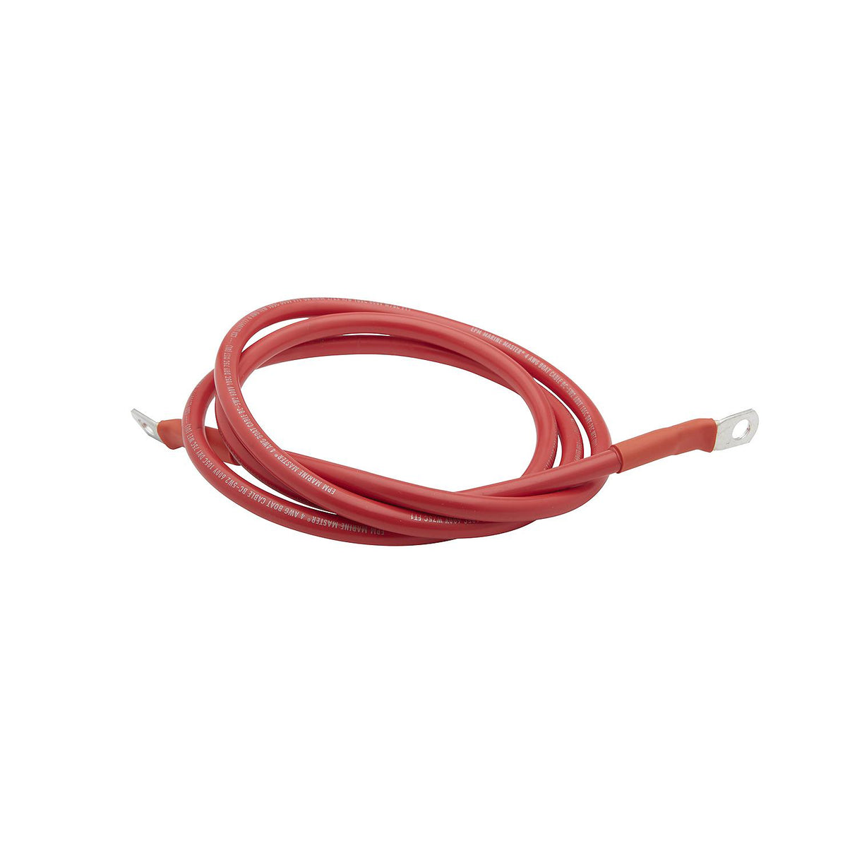 Seachoice 63034 4 AWG Marine Grade Cable, Red, 6 Ft.