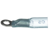Seachoice 63821 Heat Shrink Ring Terminal, Marine Grade Heat-Shrinkable Ring Terminals, Blue, Pack of 100, Fits #8 Stud, 16-14 Wire Range