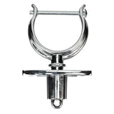 Seachoice Top-Mount Rowlock Set, Chrome-Plated Zinc, Includes 2 Rowlocks w/ Locking Pins and Sockets