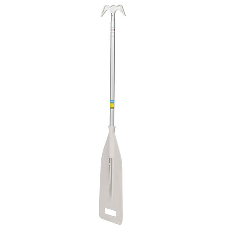 Seachoice Telescoping Paddle w/ Boat Hook, Anodized Aluminum, Floating