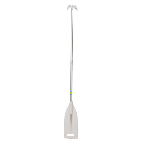 Seachoice Telescoping Paddle w/ Boat Hook, Anodized Aluminum, Floating