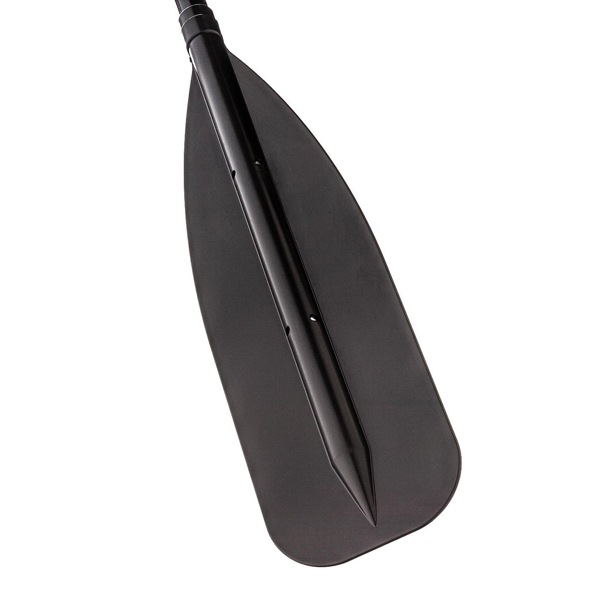 Seachoice 4 Ft. Synthetic Paddle w/ Aluminum Shaft, 1 In. Diameter Shaft, Palm Grip, 22 In. X 6-1/8 In. Blade, Black