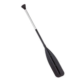 Seachoice 4 Ft. Synthetic Paddle w/ Aluminum Shaft, 1 In. Diameter Shaft, Palm Grip, 22 In. X 6-1/8 In. Blade, Black