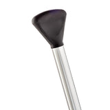 Seachoice 4.5 Ft. Synthetic Paddle w/ Aluminum Shaft, 1 In. Diameter Shaft, Palm Grip, 22 In. X 6-1/8 In. Blade, Black
