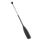 Seachoice 4.5 Ft. Synthetic Paddle w/ Aluminum Shaft, 1 In. Diameter Shaft, Palm Grip, 22 In. X 6-1/8 In. Blade, Black