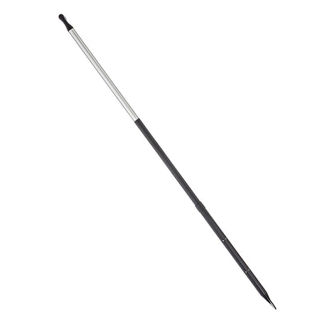 Seachoice 5 Ft. Synthetic Paddle w/ Aluminum Shaft, 1 In. Diameter Shaft, Palm Grip, 22 In. X 6-1/8 In. Blade, Black
