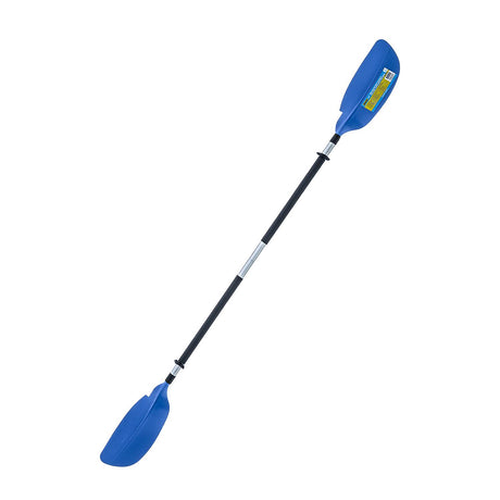 Seachoice 7 Ft. Curved-Blade Kayak Paddle, 2-Piece 1-1/8 in. Diameter Anodized Aluminum Shaft, 17 in. X 7-3/8 in. Blades