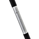 Seachoice 8 Ft. Curved-Blade Kayak Paddle, 2-Piece 1-1/8 in. Diameter Anodized Aluminum Shaft, 17 in. X 7-3/8 in. Blades