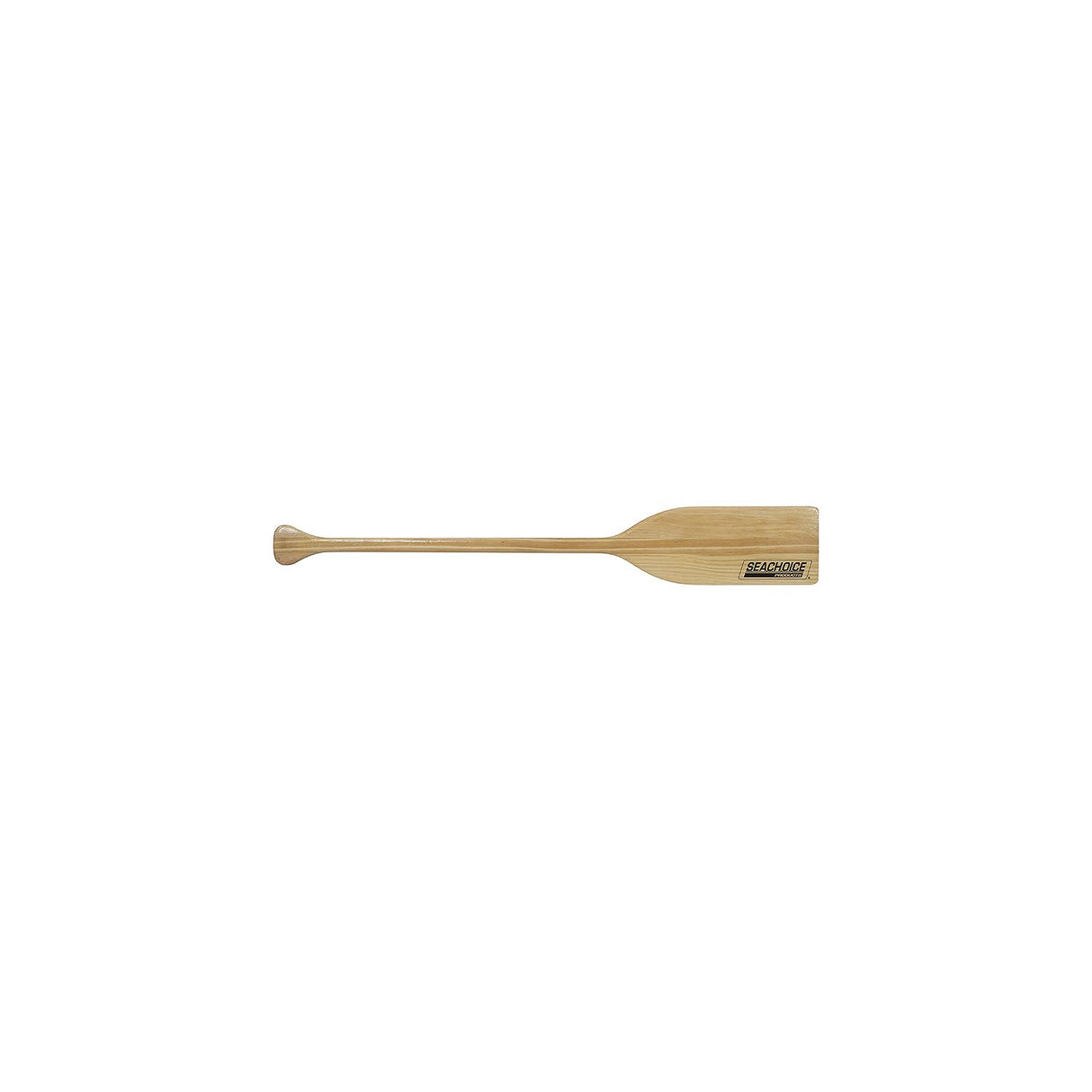 Seachoice 71146 5 Ft. Wood Paddle, New Zealand Pine Construction, 17-3/4 In. X 5-7/8 In. Blade, Wide Top Hand Grip, Clear Finish