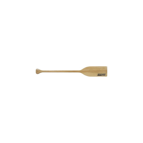 Seachoice 71147 5.5 Ft. Wood Paddle, New Zealand Pine Construction, 19-11/16 In. X 5-7/8 In. Blade, Wide Top Hand Grip, Clear Finish