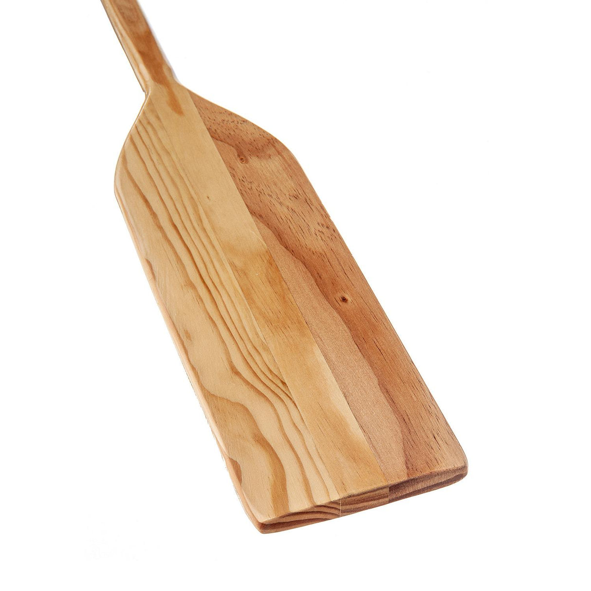 Seachoice 71147 5.5 Ft. Wood Paddle, New Zealand Pine Construction, 19-11/16 In. X 5-7/8 In. Blade, Wide Top Hand Grip, Clear Finish