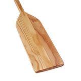 Seachoice 71147 5.5 Ft. Wood Paddle, New Zealand Pine Construction, 19-11/16 In. X 5-7/8 In. Blade, Wide Top Hand Grip, Clear Finish