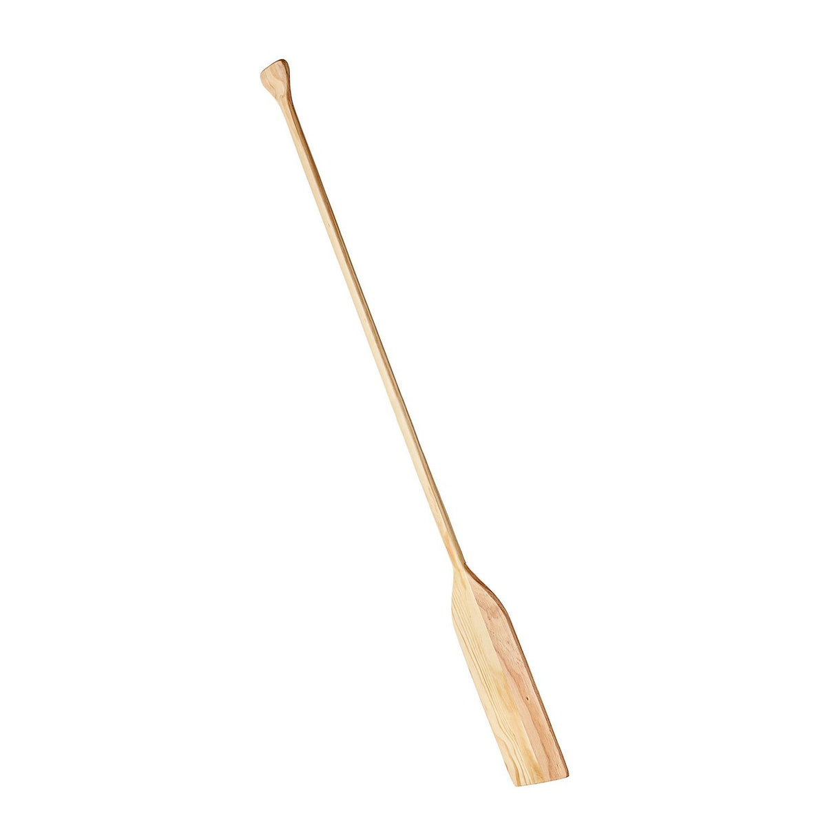 Seachoice 71147 5.5 Ft. Wood Paddle, New Zealand Pine Construction, 19-11/16 In. X 5-7/8 In. Blade, Wide Top Hand Grip, Clear Finish