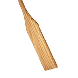 Seachoice 71151 5 Ft. Wood Oar, New Zealand Pine Construction, 19-11/16 In. X 4-5/16 In. Blade, Comfort Grip, Clear Finish