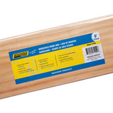 Seachoice 71154 6 Ft. Wood Oar, New Zealand Pine Construction, 21-1/4 in. X 4-5/16 in. Blade, Comfort Grip, Clear Finish