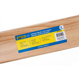 Seachoice 71158 8 Ft. Wood Oar, New Zealand Pine Construction, 21-1/4 in. X 4-5/16 in. Blade, Comfort Grip, Clear Finish