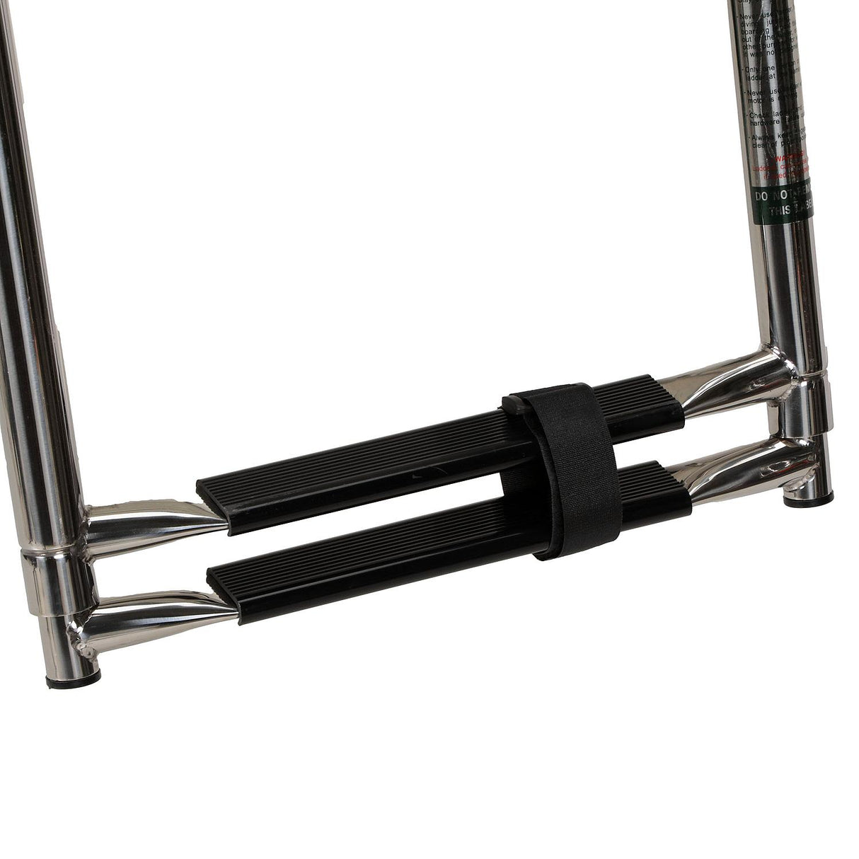 Seachoice Telescoping Transom Mount Ladder, Stainless Steel, 3 Steps, 300 Lb. Capacity