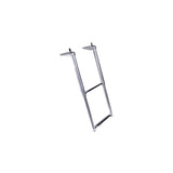 Seachoice 71301 Top Mount Telescoping Ladder for Universal Swim Platform, Stainless Steel Tubing, 3 Step, Ladder Only