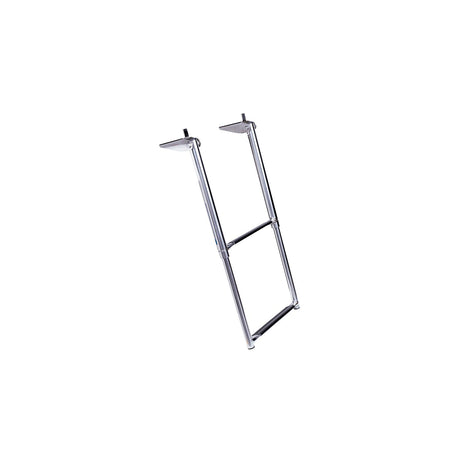 Seachoice 71321 Top Mount Telescoping Ladder for Universal Swim Platform, Stainless Steel Tubing, 4 Step, Ladder Only