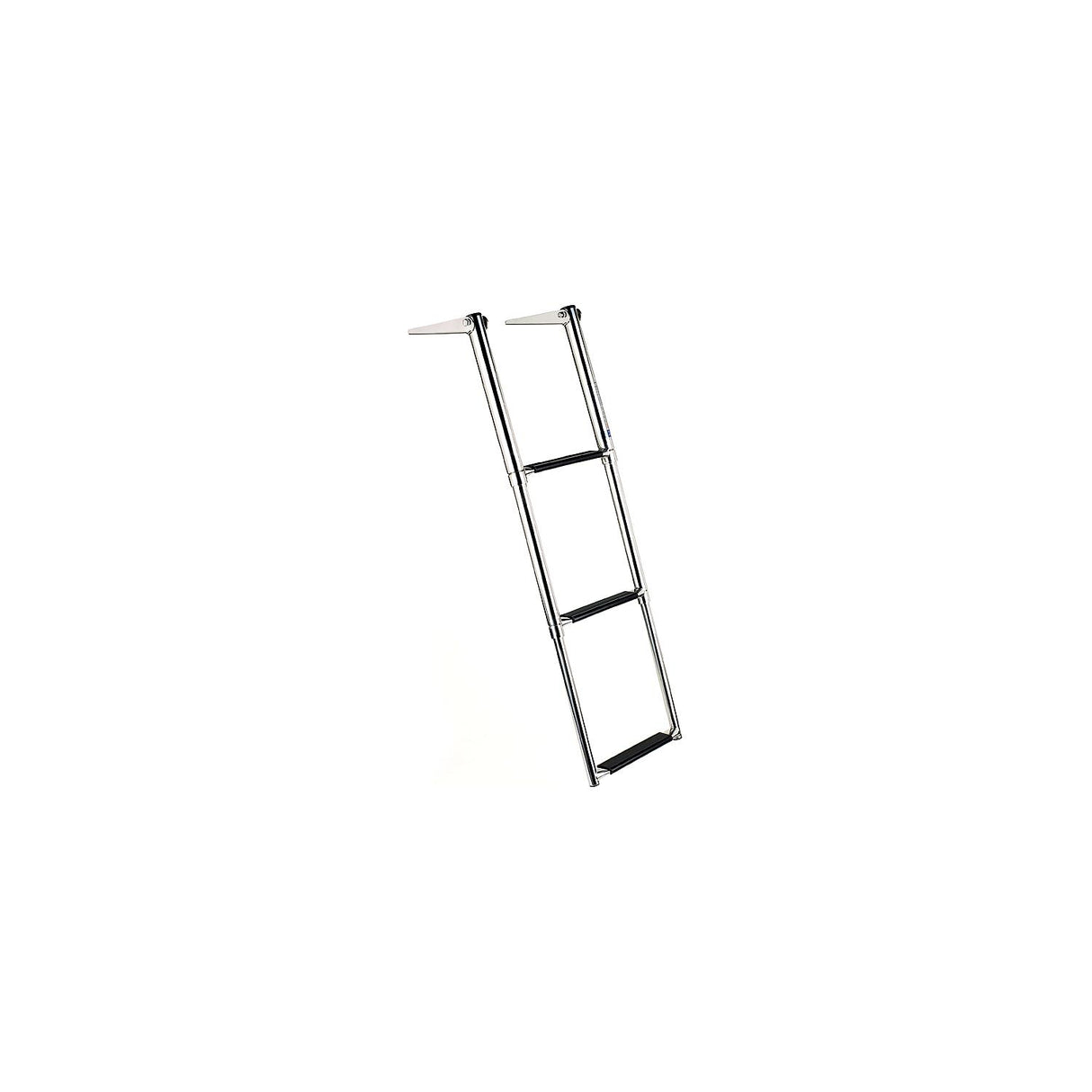 Seachoice 71301 Top Mount Telescoping Ladder for Universal Swim Platform, Stainless Steel Tubing, 3 Step, Ladder Only
