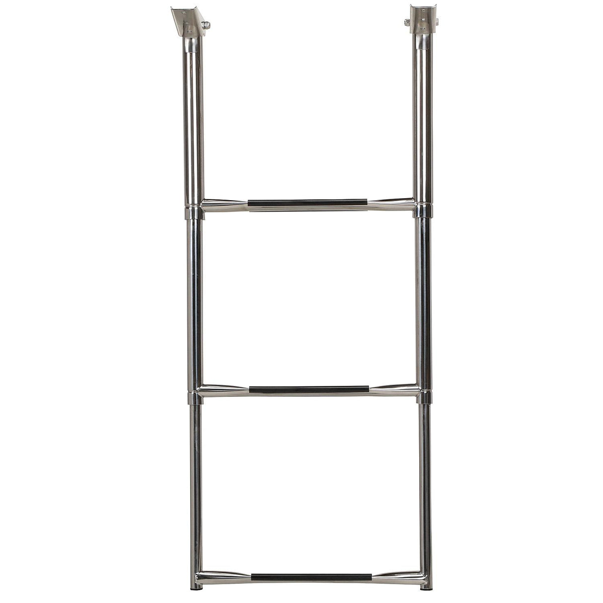 Seachoice 71301 Top Mount Telescoping Ladder for Universal Swim Platform, Stainless Steel Tubing, 3 Step, Ladder Only