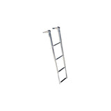 Seachoice 71321 Top Mount Telescoping Ladder for Universal Swim Platform, Stainless Steel Tubing, 4 Step, Ladder Only