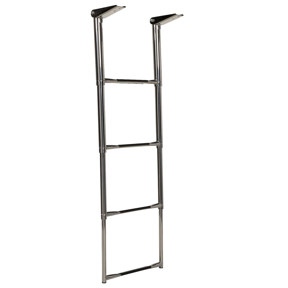 Seachoice 71321 Top Mount Telescoping Ladder for Universal Swim Platform, Stainless Steel Tubing, 4 Step, Ladder Only