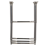Seachoice 71321 Top Mount Telescoping Ladder for Universal Swim Platform, Stainless Steel Tubing, 4 Step, Ladder Only