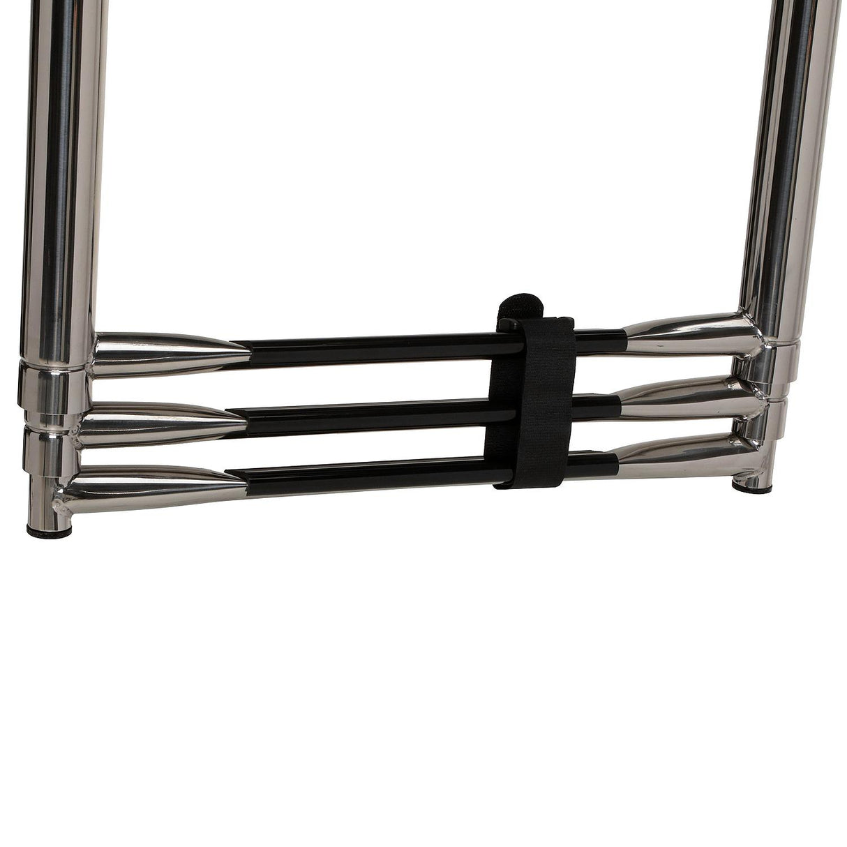 Seachoice 71321 Top Mount Telescoping Ladder for Universal Swim Platform, Stainless Steel Tubing, 4 Step, Ladder Only