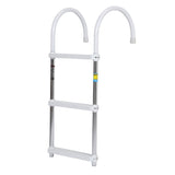 Seachoice Aluminum Boarding Ladder, 3 Steps, 15 in. Wide X 36 in. Tall