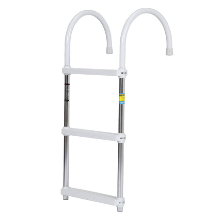 Seachoice Aluminum Boarding Ladder, 3 Steps, 15 in. Wide X 36 in. Tall