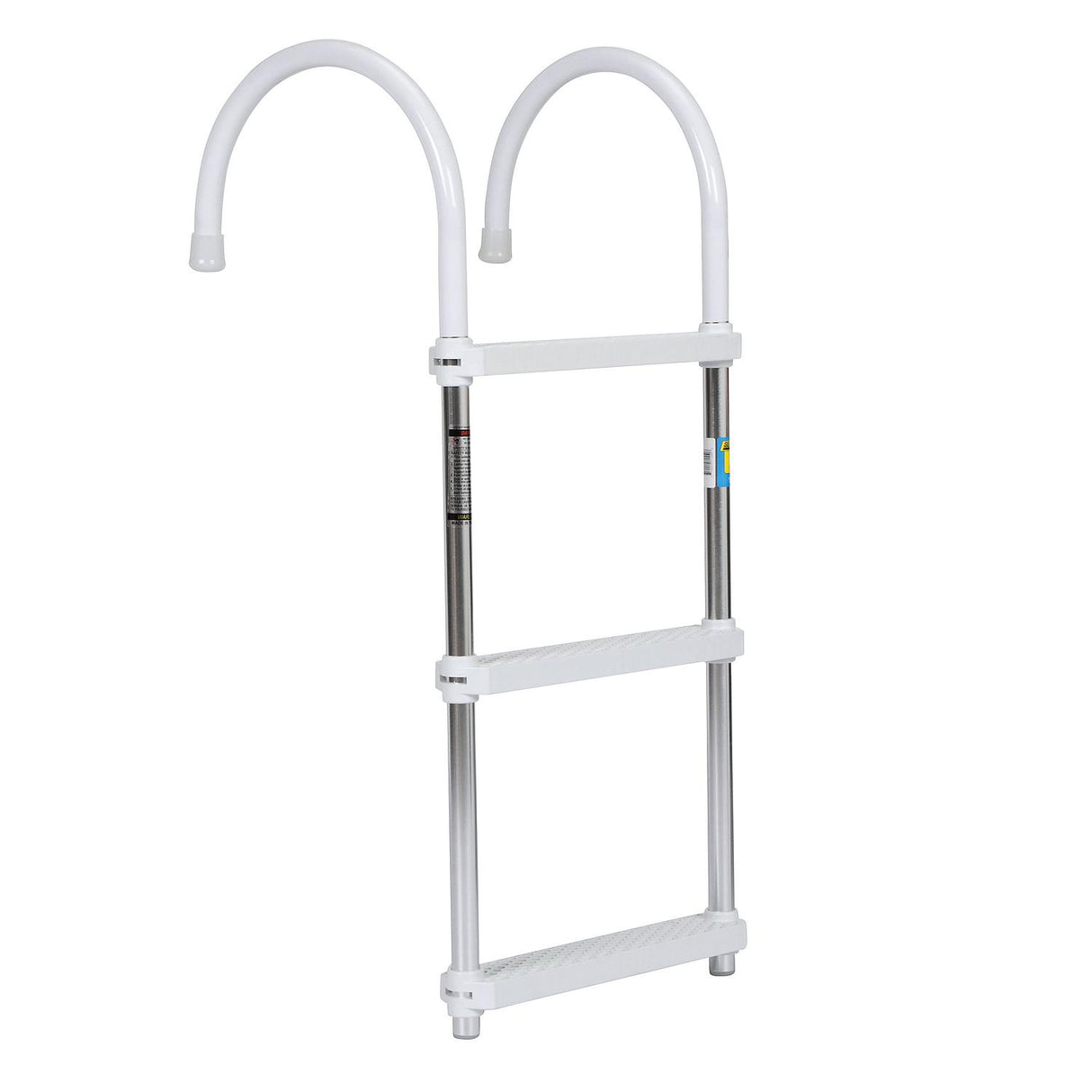 Seachoice Aluminum Boarding Ladder, 3 Steps, 15 in. Wide X 36 in. Tall