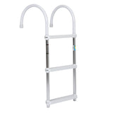 Seachoice Aluminum Boarding Ladder, 3 Steps, 15 in. Wide X 36 in. Tall