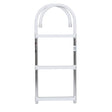 Seachoice Aluminum Boarding Ladder, 3 Steps, 15 in. Wide X 36 in. Tall